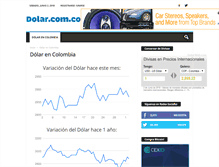 Tablet Screenshot of dolar.com.co